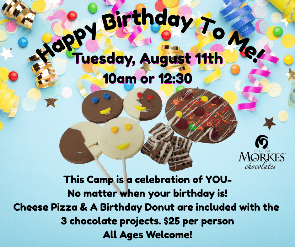 Happy Birthday to Me Candy Camp!